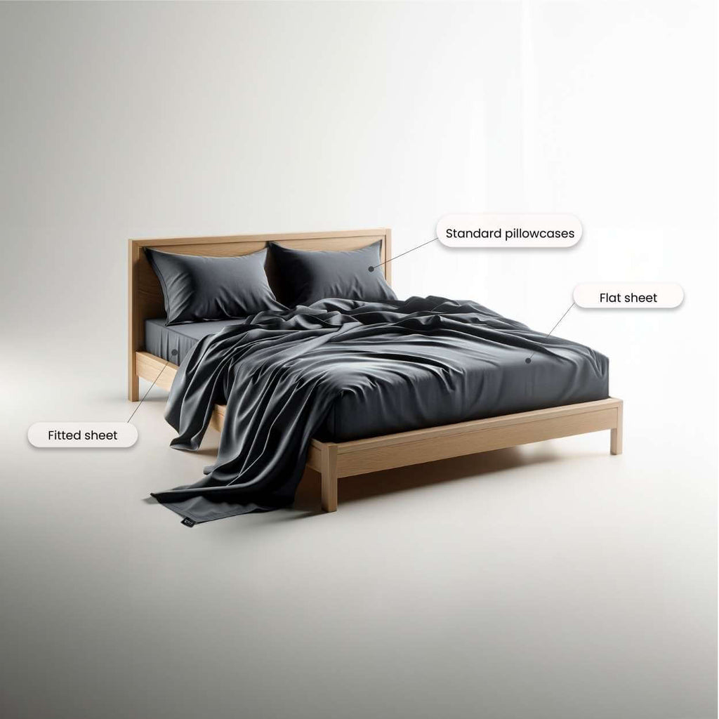 Breeze™ Sheets - Colour: Snow White Size: Twin by Gravid