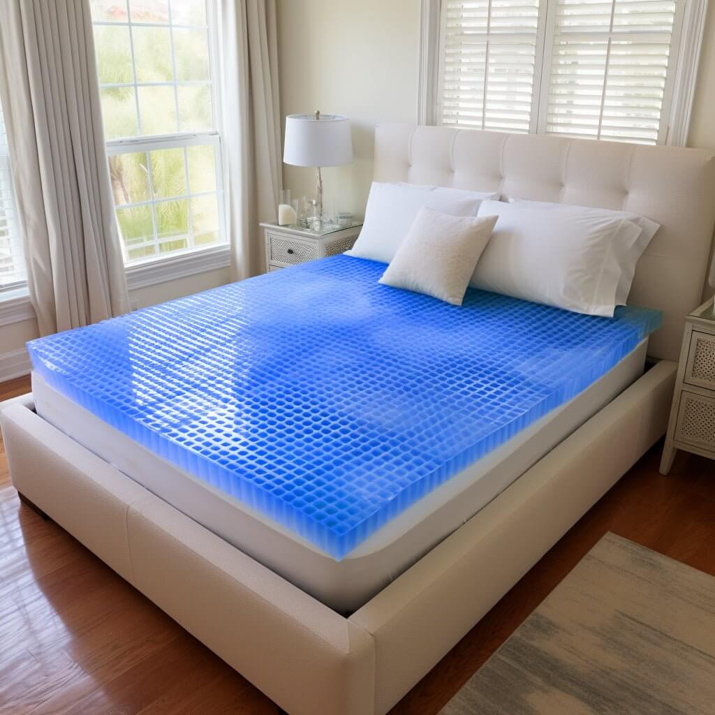 DOZE Gel Mattress Topper - Size: Twin (38 x 75